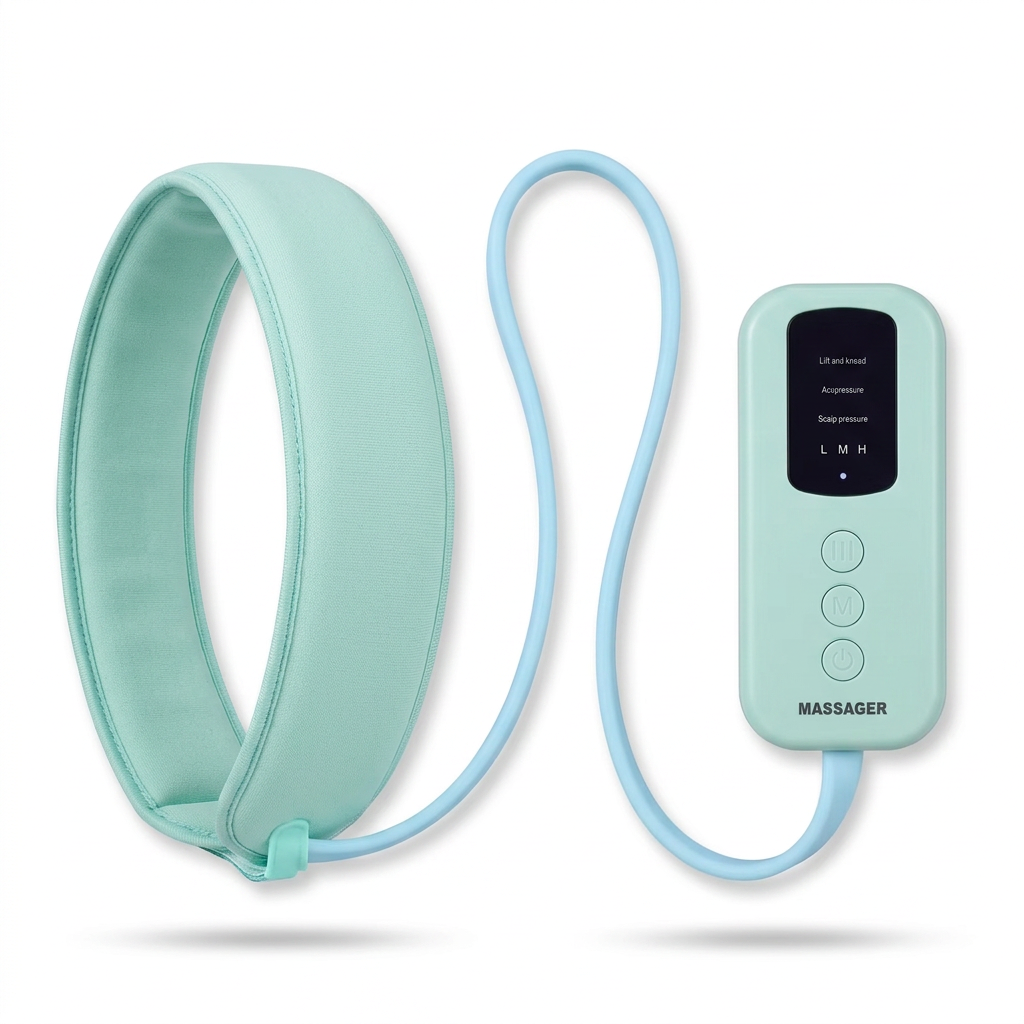 Wireless Head Massager – Multi-Mode Scalp & Temple Massage Device